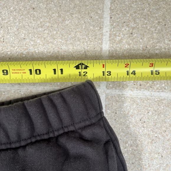 Fear Of God Essentials Sweatpants Men Small Black 1977 Iron Joggers Stretch - Picture 5 of 6